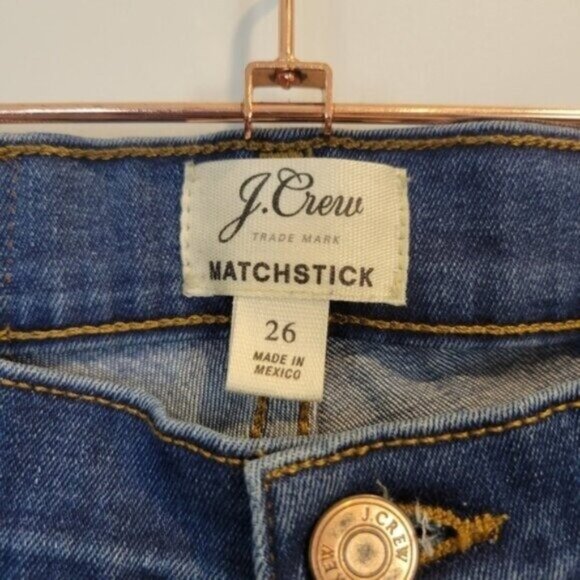 J. Crew | Matchstick Slim Skinny Mid Rise Medium Wash Jeans - Picture 6 of 6